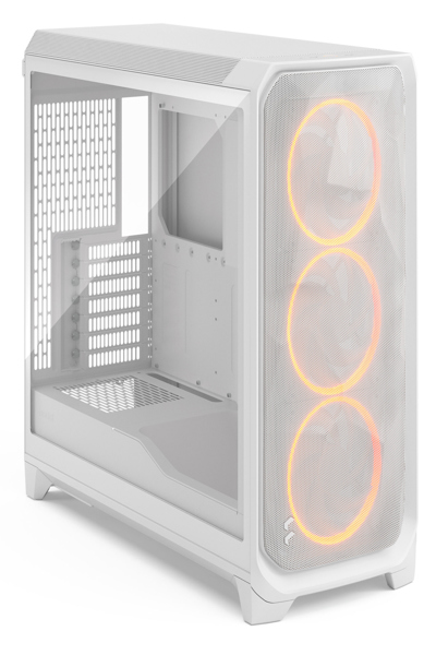 Fractal Design Meshify 3 XL White RGB TG PC Case - FD-C-MES3X-06
