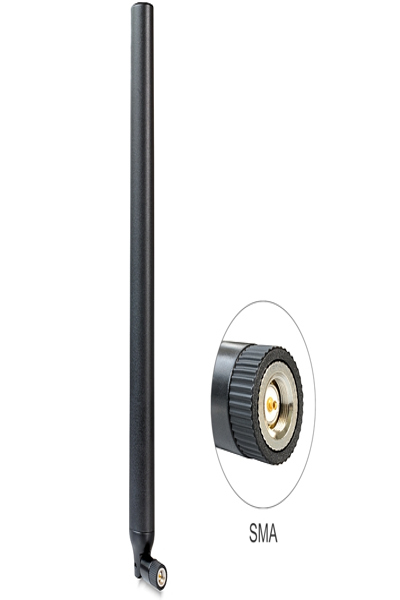 Delock LTE SMA-antenn med flexibel koppling - 88436