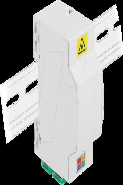 Delock Optical Fiber Connection Box for DIN Rail 4 x SC Simplex - 86543