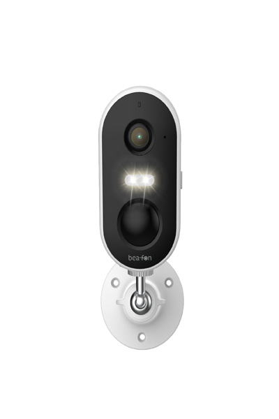 Bea-fon Safer 2L, IP security camera, Outdoor, Wireless, Amazon Alexa & Google Assistant, Wall, Black, White - BEASH-2L-W