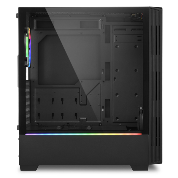 Sharkoon RGB LIT 200 - Midi ATX Tower - PC - 4044951028160
