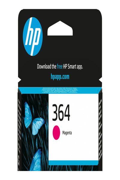 HP 364 Magenta Ink Cartridge: Vivera Original - CB319EE#ABE