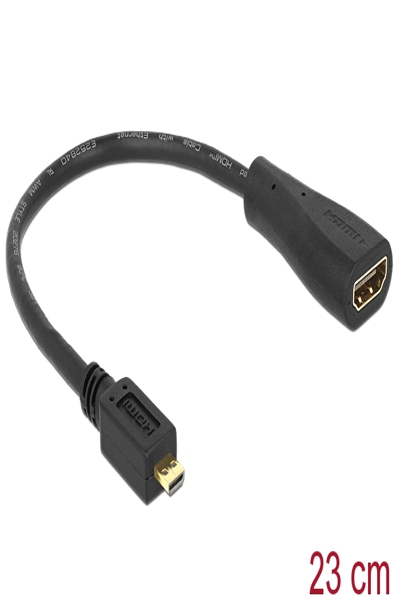 Delock High Speed ​​HDMI med Ethernet - 65391