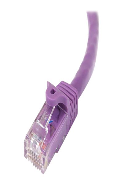 StarTech.com 10m lila Cat5e snagless ethernetkabel - 45PAT10MPL