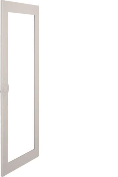 Porte Hager VA48K Volta APV 4 rangées transparente avec plaque de porte