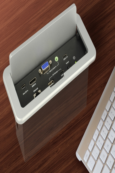 Delock Multi-AV till HDMI-konverterare för bordsmontering - 87733