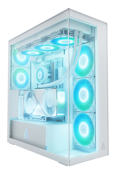ARCTIC GEH XTENDER WHITE W/ GPU VERTICAL MOUNT