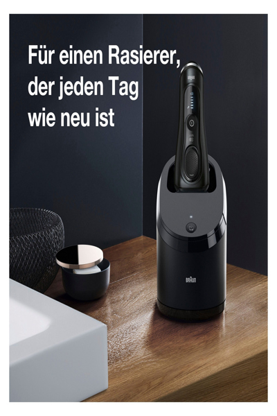 Braun Series 9 9352cc Sport, Foil shaver, Black, Grey, Active Quattro Head, Buttons, Battery, Lithium-Ion (Li-Ion) - 20251