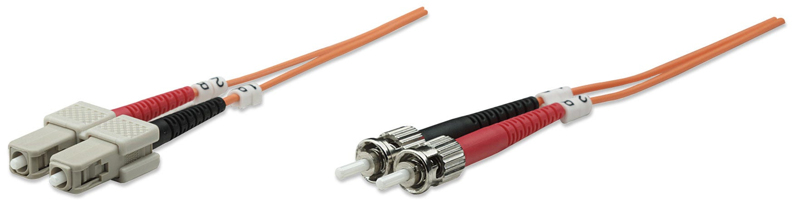 Intellinet patchkabel - ST multi-mode (M) - SC multi-mode (M) - 510356