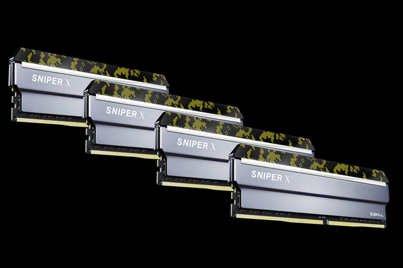 G.Skill Sniper X - 32 GB - 4 x 8 GB - DDR4 - F4-3200C16Q-32GSXKB