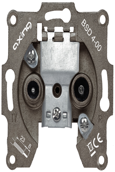 axing BSD 4-00 - TV - Grey - CE - 70 mm - 32 mm - 66 mm