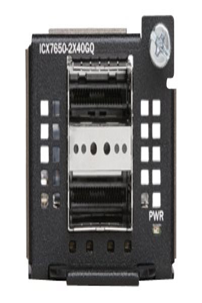 Ruckus 40 Gigabit QSFP+ expansion module - ICX7650-2X40GQ