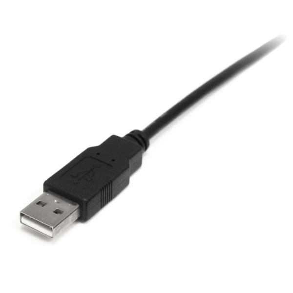 StarTech Mini USB2.0 Cable - A to Mini B - Male/Male - USB Cable - USB Type A, 4-pin (M) - Mini USB, Type B (M) - 50cm (USB/USB2.0) - Black (USB2HABM50CM) - USB2HABM50CM