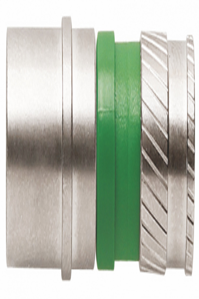 axing CFS09948, type F, F, mâle, vert, acier inoxydable, 50 pièces