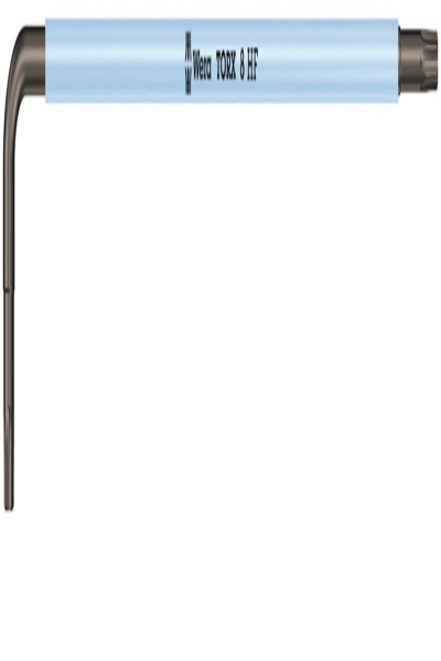 Clé Torx Wera 967 SXL HF, L, T8, bleue, 90 mm, 16 mm, 1 pièce(s)