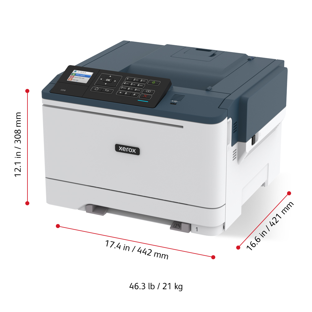 Xerox C310 Color Laser Printer - C310V_DNI