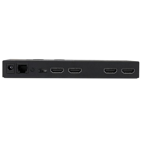 StarTech.com 2x2 HDMI Matrix Switch - 4K with Fast Switching & Auto-sensing - Video/Audio-Schalter - 2 x HDMI - Desktop (VS222HD4K) - VS222HD4K