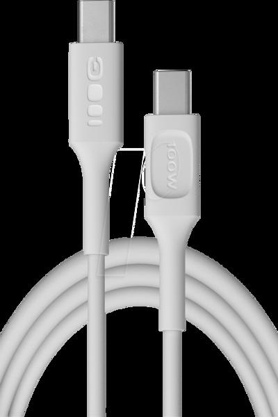 Green Cell GC KAB100PF200SW Data/Charging Cable USB C - KABGC100PF200SW