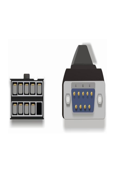 Delock Serial cable - 9 pin serial header (F) to DB-9 (M) panel mountable - 89900