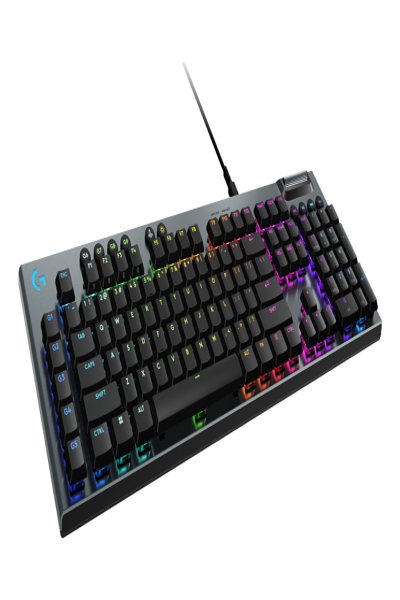 Logitech G G915 X - Kabelgebunden - USB - Mechanischer Switch - QWERTY - RGB-LED - Schwarz - Verkabelte Gaming-Tastatur mit KEYCONTROL