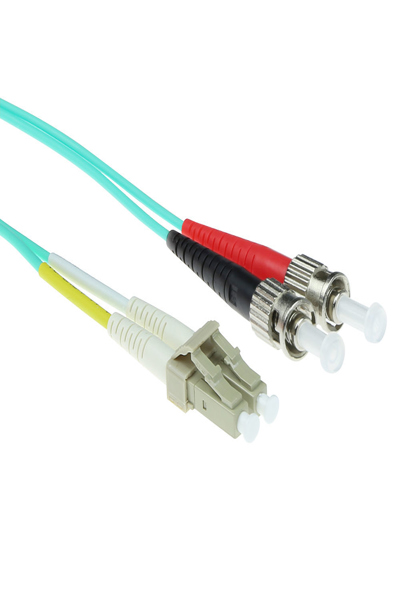 Câble de raccordement ACT - LC/UPC multimode (M) vers ST/UPC multimode (M)