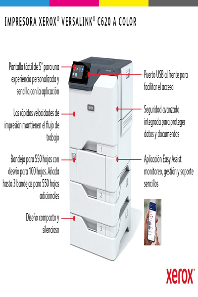 Xerox VersaLink C620V/DN - Printer - C620V_DN