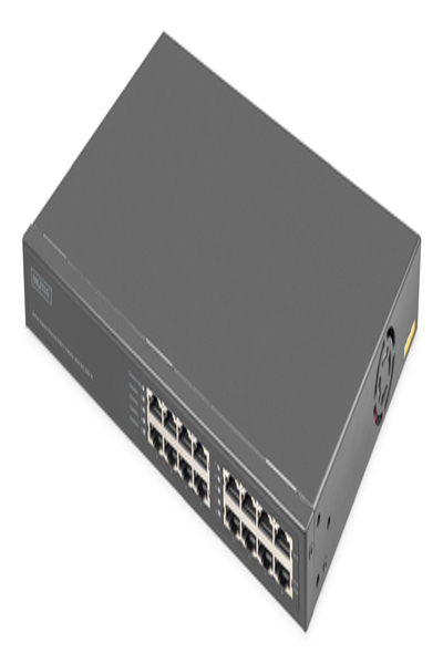 DIGITUS 8-Port Gigabit Ethernet PoE Injector, 802.3bt, 250 W - DN-95118