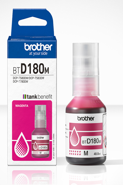 Brother Tintenflasche BTD-180M Magenta Original Ink Cartridge - BTD180M