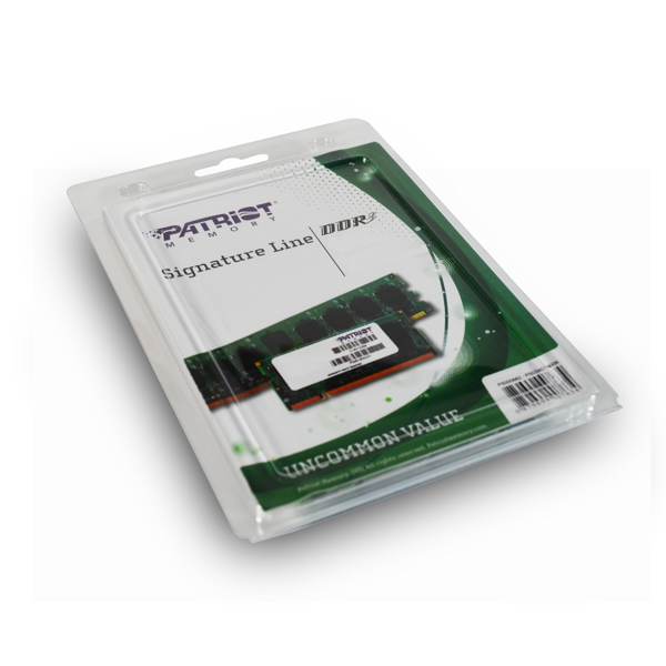 PATRIOT DDR3 RAM 8GB 1600MHz - PSD38G16002S
