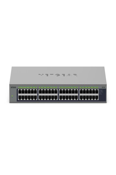 NETGEAR 48PT GIGE UNMANAGED RACKMOUNT SWITCH GS748