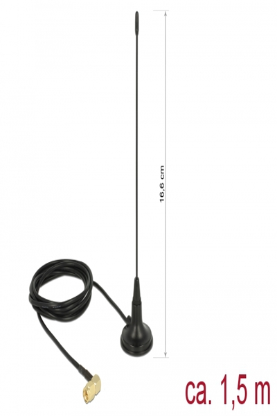Antenne Delock - fouet - 2,5 dBi