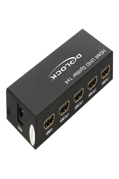 Delock HDMI UHD Splitter 1 x HDMI in > 4 x HDMI out 4K - 18684