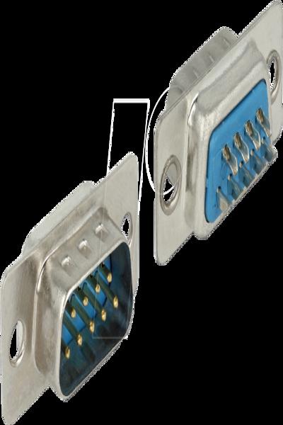 Delock Seriell kontakt - DB-9 (hane) - 65881