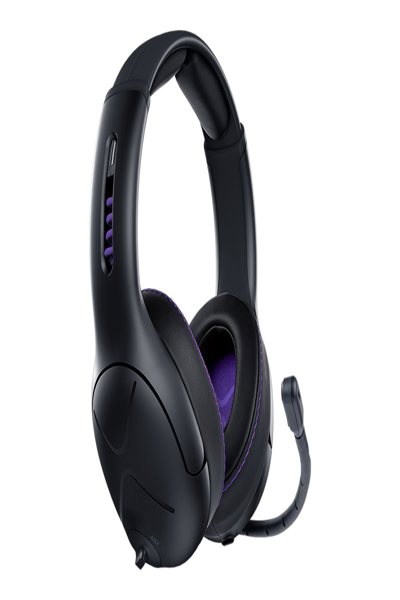 PDP Victrix Gambit Wireless Gaming Headset - Wired & Wireless - 20 - 20000 Hz - Gaming - 301 g - Headset - Black - Purple - 052-003-EU