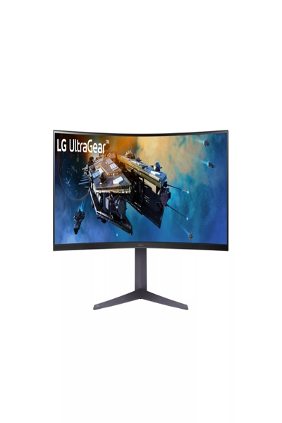 LG 45" 45GR65DC-B Curved UltraGear DQHD HDMI DP Ergonomisch - Flat Screen - 114.3 cm