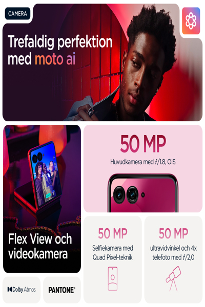 Motorola Solutions Motorola razr 60 Ultra 16/512GB Cabaret pink - PB8R0061PL