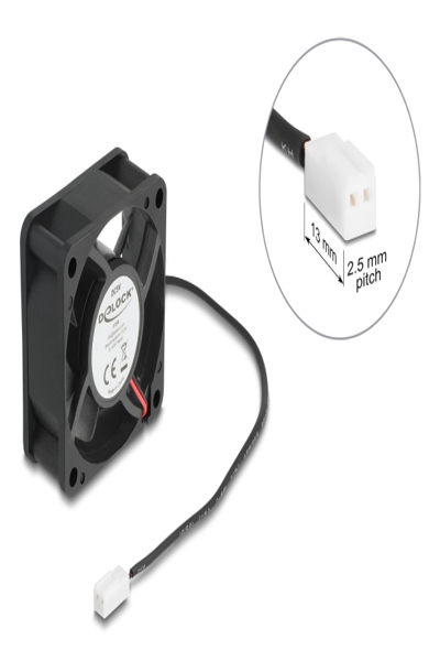 Delock 60423 60mm Axial Computer Case Cooling Fan