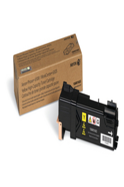 Xerox Yellow Toner Cartridge Phaser 6500 2.5K Pages - 106R01603