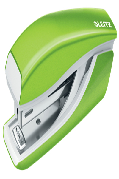 Esselte Leitz HeftgerÃ¤t Mini Nexxt Wow 5528 gruen im Karton Heftleistung 10 Blatt - Stapler
