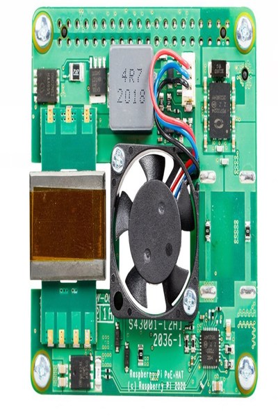 Raspberry Pi Pi PoE+ HAT - Add-on board - RB-POEHEAD3