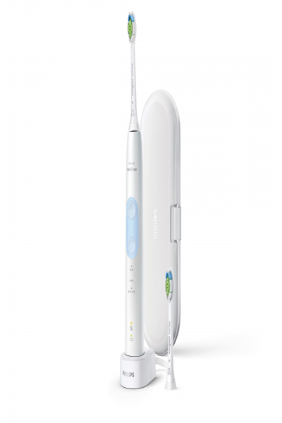 Philips Sonicare ProtectiveClean 5100 HX6859/29 Sonic electric toothbrush with accessories - Adult - Sonic toothbrush - Daily care - Gum care - Massage - Whitening - 62000 movements per minute - White - 2 min - HX6859/29