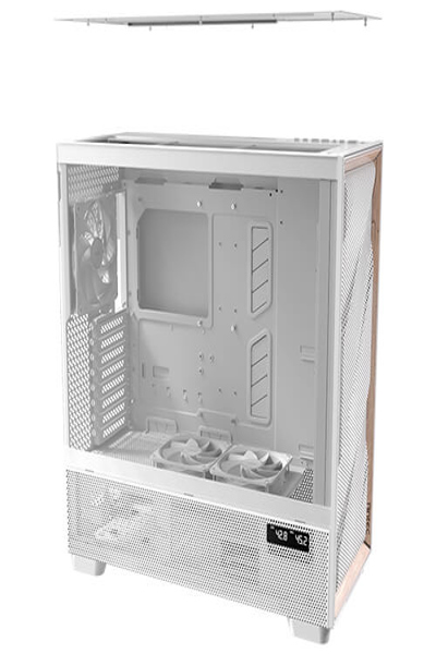 Antec FLUX PRO White EUV full-tower-dator - 0-761345-10156-1