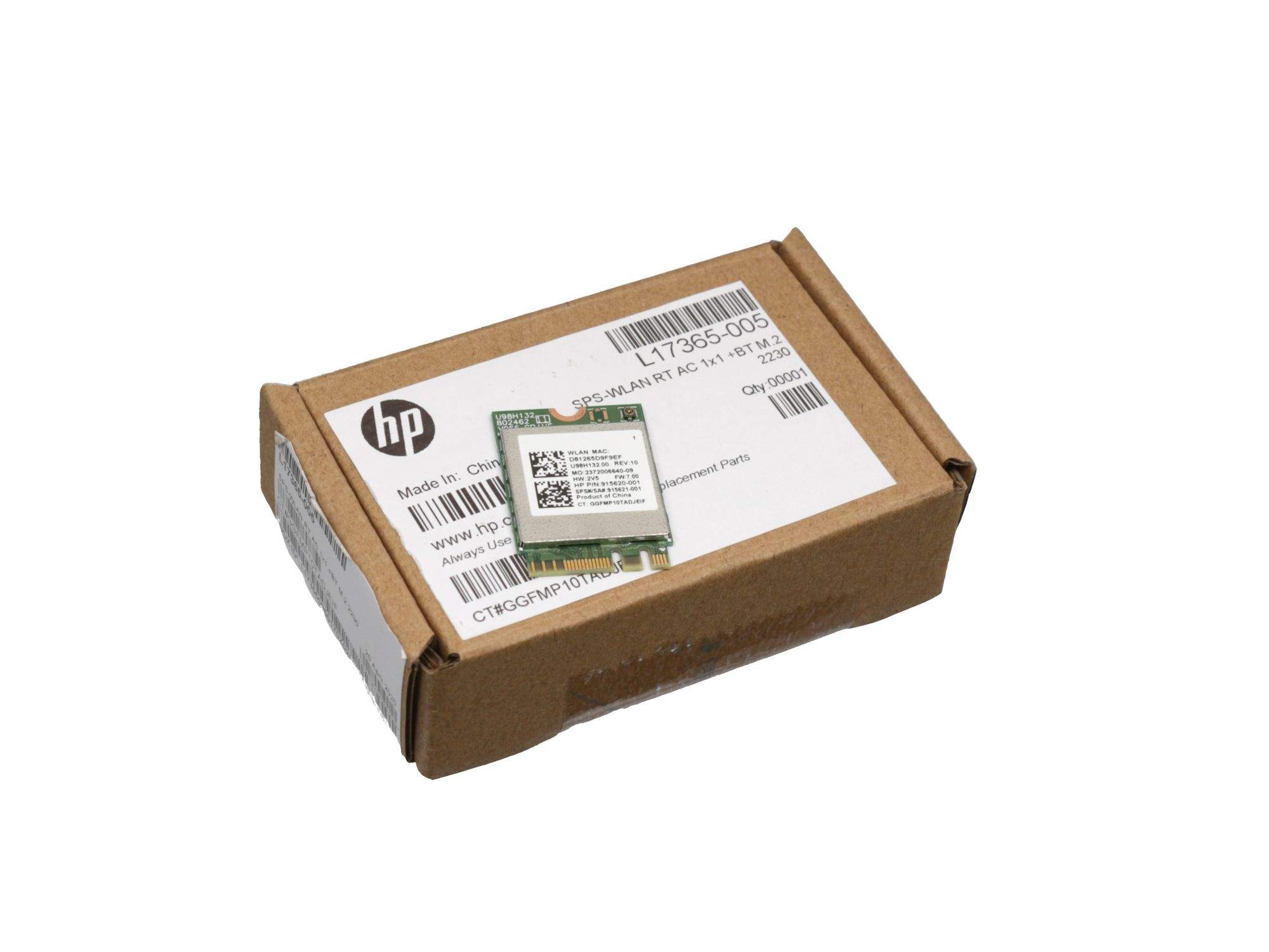 HP WLAN Rt Chopard Ac 1X1 reconditionné - Bluetooth
