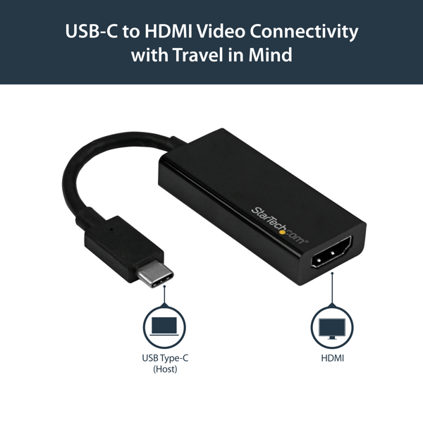 StarTech USB-C to HDMI Adapter 4K 60Hz - CDP2HD4K60