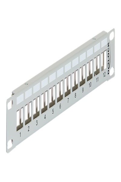 Delock Keystone Patch Panel - Patchpanel - 43327