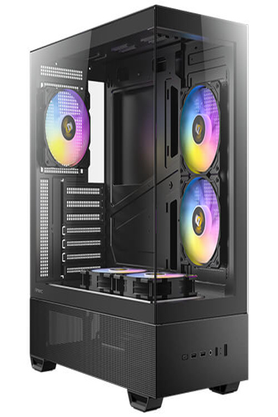 Antec ANTEC CX705 RGB MID-TOWER ATX CASE WITH TEMPERED GLASS PANELS BLACK - 0-761345-10254-4