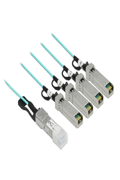 Delock Direktanslutningskabel - QSFP+ (hane) till SFP+ (hane) - 84073