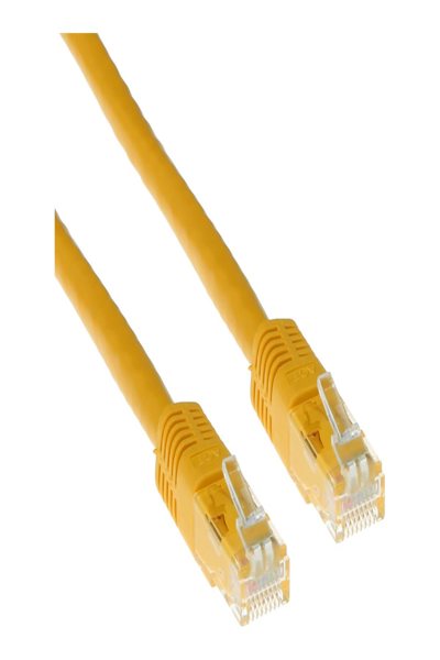 ACT Yellow 1 meter U/UTP CAT6 patch cable with RJ45 connectors - 1 m - Cat6 - Yellow