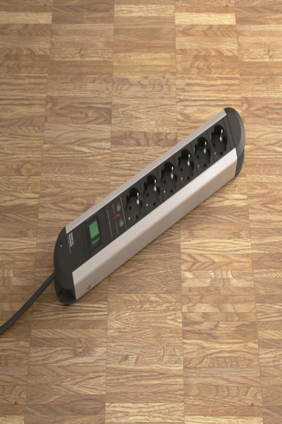 Bachmann Primo - 6 AC-uttag - Grå - 1,75 m - 71 mm - 474 mm - 47 mm - 331013