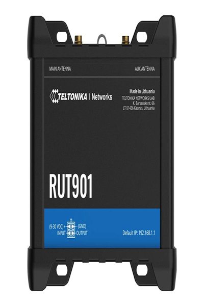 Teltonika RUT901 LTE/4G/3G/2G Industrirouter - RUT90100B000